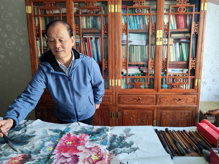 著名軍旅書畫家殷安瑜作品欣賞